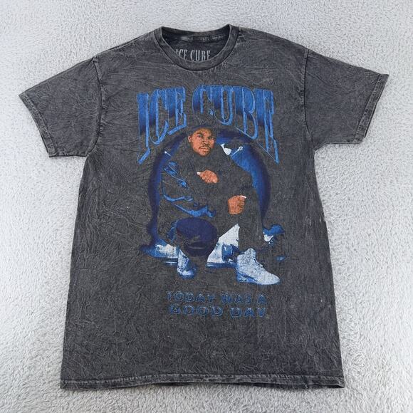 Ice Cube Shirt Mens Medium Black Today Was A Good Day Rap Tee 2023 Hip Hop Music - Picture 2 of 6